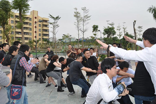 捷視飛通拔河比賽